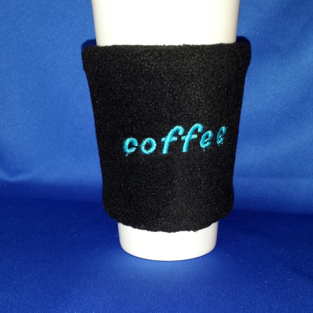 Grande Coffee Cozy Black-Blue